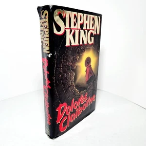 Stephen King Dolores Claiborne Erstausgabe Erstdruck 1993 Wikinger Vintage HCDJ - Bild 1 von 22