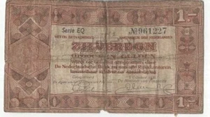 BILLETE HOLANDÉS 1 P18 1938 EN MUY BUEN ESTADO - Imagen 1 de 2