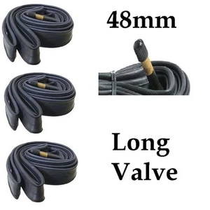 28" 1 3/8 - 1 5/8 Schrader 48mm Long Valve Cycle Bicycle Bike Tubes - Picture 1 of 6
