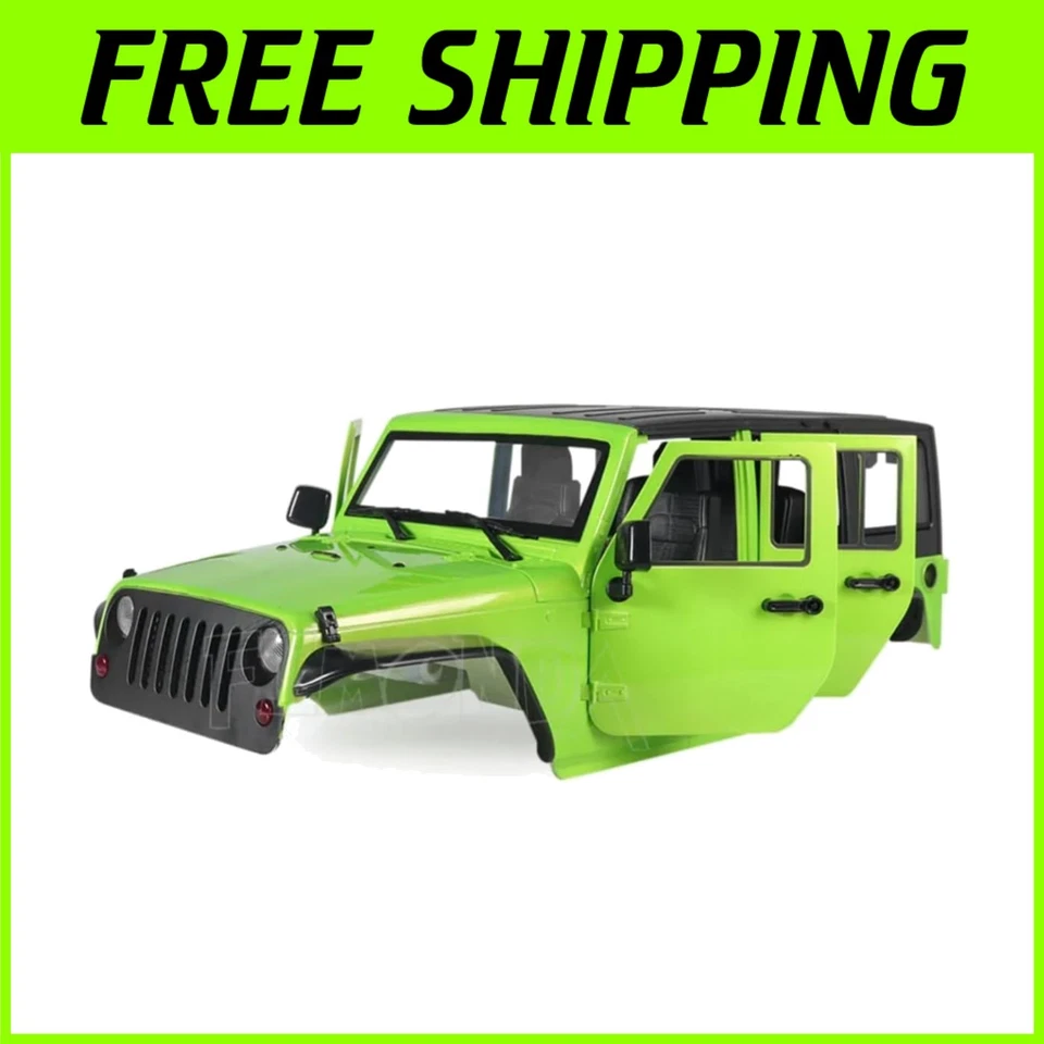 RC Car Hard Body Shell Kit - 313mm Wheelbase - Light Green - Image 1 of 4