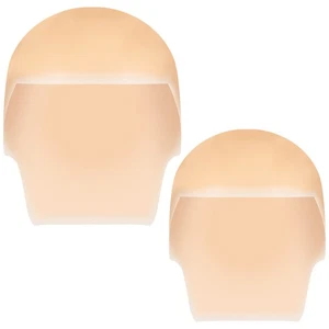 2 pezzi parrucca trucco durevole lattice calvo tappi adulti monaco accessorio berretto calvo - Foto 1 di 11
