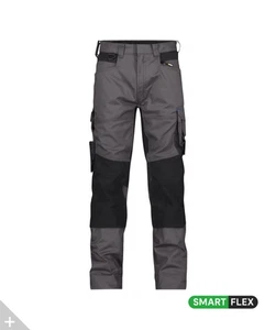 DASSY® HOSE DYNAX Gr. 52  grau/schwarz, Stretch - Bild 1 von 3