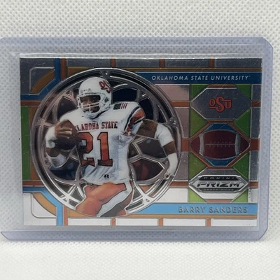 Vitral Panini Prizm Draft Picks 2019 SP Barry Sanders OSU Detroit Lions - Imagem 1 de 2
