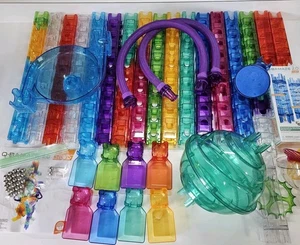 Mindware Q-BA-MAZE 2.0 Ultimate Marble Stunt Tower Full Set Complete + Extra Set - Picture 1 of 7