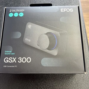Epos GSX 300 External Computer Sound Card - Sealed Box - Picture 1 of 3