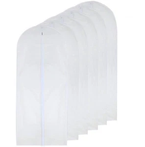 Kleidersack transparent für langes Kleid 24" x 60" Reißverschluss Kleidersäcke zum Aufhängen... - Bild 1 von 7