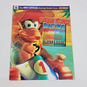 Diddy Kong Racing Nintendo Power Guía Oficial del Jugador N64 con Desplegable 1997 - Imagen 1 de 9
