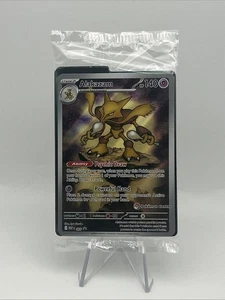 Mega Evolution Pokemon Center Stamped Black Star Promo Alakazam 009 SEALED - Bild 1 von 5