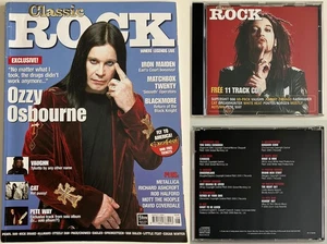 UK Classic Rock magazine #17 August 2000 Ozzy Osbourne Ritchie Blackmore w/CD - Picture 1 of 23