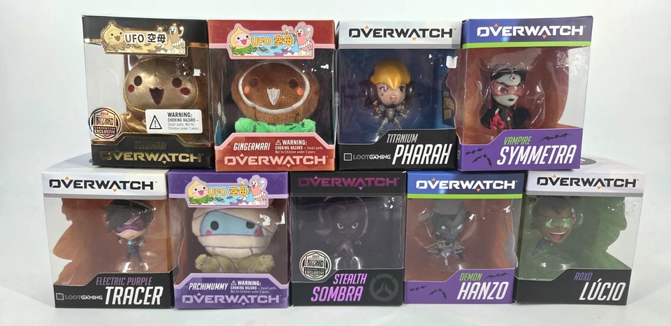 Overwatch Goldimari Sombra Blizzard Эксклюзив Pachimummy Gingermari Lucio Лот 9 - Изображение 1 из 4
