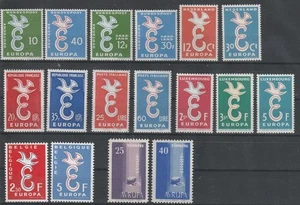 Europa CEPT 1958 ** postfrisch 8 Länder kompletter Jahrgang - Bild 1 von 1