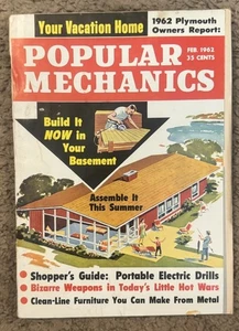 Popular Mechanics Magazine February 1962 Edition - Picture 1 of 1