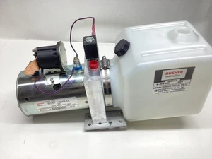 Bucher M-3519-0421 Hydraulic Pump & 8120-S 24VDC Motor. WARRANTY - Picture 1 of 9