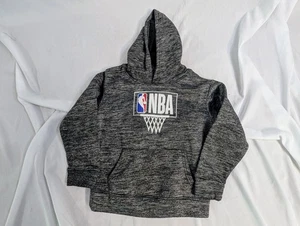 NBA Hoodie Youth Size Small (8) Static Gray Long Sleeve Basketball - Picture 1 of 11