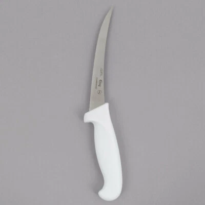 Cuchillos deshuesadores o filetes de acero inoxidable blancos Choice, listados en NSF (seleccionar estilo) Foto 1 de 4