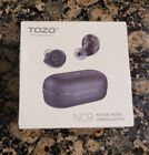TOZO NC9 Black Wireless Earbuds Hybrid Active Noise Cancelling In-Ear Headphones