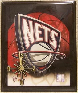 Reloj de pared NBA Nets NUEVO caja decorada alimentado por batería - Imagen 1 de 1