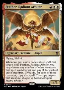 MTG - FEATHER, RADIANT ARBITER (Foil) - Karlov Manor Commander (M) - Picture 1 of 1