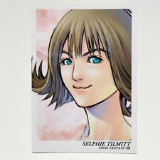 Final Fantasy 8 VIII Art Museum Card #216 Selphie Square Enix 2000 Vintage