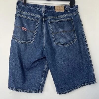Pantalones Cortos Denim Vintage EE. UU. Polo Assn Para Hombre Talla 38 Azul y2k Años 90 Patinador Sueltos Foto 1 de 4