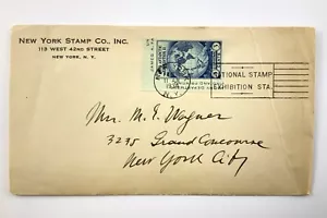 1934 US CDS Merchant Corner Cachet Cover New York Stamp Co Inc NY Envelope 704B - Picture 1 of 5