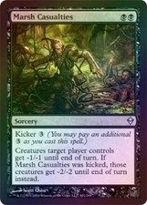 Marsh Casualties - Foil Played MTG Zendikar Magic 2B3