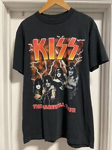 6XL and tall sizes Kiss t-shirt 2019 End of the Road Concert t shirt S 