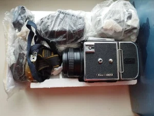NOS! Vintage Kiev-88 CM Mittelformat 6x6 Kamera (Full Set) *Serviced* - Bild 1 von 20