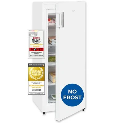 Exquisit Gefrierschrank, NoFrost, 155 Liter, Alarm, GS5231-NF-H-010E weiss - Bild 1 von 4