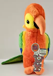1981 Etone Orange Parrot Plush Circus Circus Las Vegas Casino/Hotel Tag - Picture 1 of 16