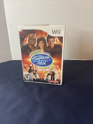 Karaoke Revolution Presents American Idol Encore 2 Nintendo Wii Complete in Box - Image 1 of 3