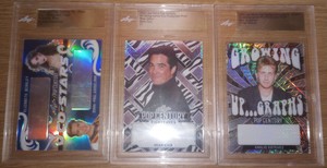 3x Leaf Pop Century Proofs - Estevez - Cain - Berkley - Dual Auto - Unsigned