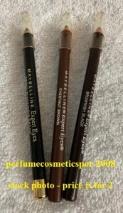 2 MAYBELLINE EXPERT EYES PENCIL LINER / EYELINER SELECT YOUR COLOR - Picture 1 of 1