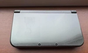 Nintendo New 3DS LL Metallic Black Console Only w/ Charger Tested Junk LCD Leak - Picture 1 of 6