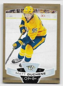 19/20 O-PEE-CHEE UPDATE GOLD GLOSSY PARALLEL Matt Duchene #608 - Foto 1 di 1
