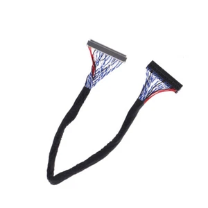 25cm 8 bit lvds cable fix-30 pin 2ch for 17-26inch lcd/led panel controller G JU - Afbeelding 1 van 9