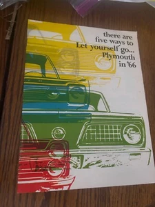 1966 Plymouth Brochure - Bild 1 von 5
