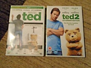 Ted 1 (Like New) & Ted 2 (Sealed) - Seth MacFarlane - 2x DVD - Region 2 & 4