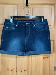 NWT Women/Juniors Keep in Touch Stretch Denim Mini Shorts sz 5/6 - Picture 1 of 5