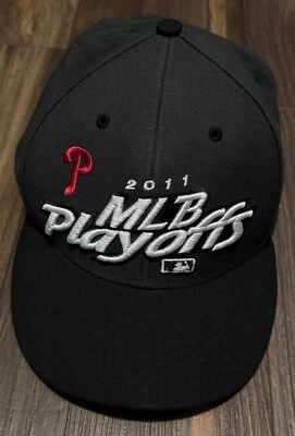 Philadelphia Phillies Men's Hat Gray 2011 MLB Playoffs, Snapback 47 Brand - Image 1 of 4