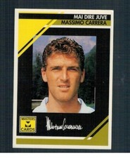 FOOTBALL MASTERS CARDS NEVER SAY JUVE MAXIMUM CAREER