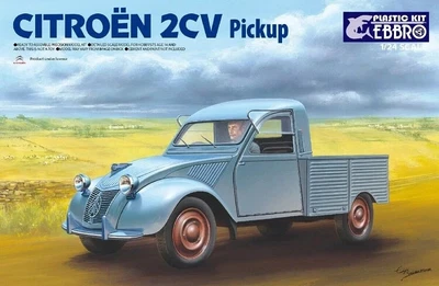 Ebbro 25004 Citroen 2CV Pickup Kit Montaggio 1/24 - Immagine 1 di 3