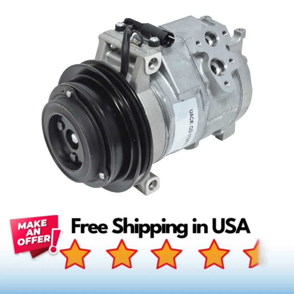 Compressor A/C Fit Dodge Sprinter 2500 2003-2009, Dodge Sprinter 3500 2003-2009 - Image 1 of 1