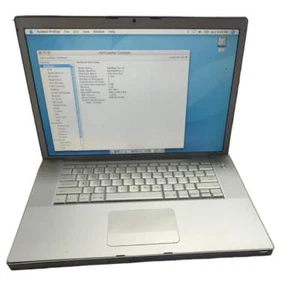 APPLE MacBook PRO A1150 -15" Intel Core Duo 1GB Ram 80GB HDD - Picture 1 of 2