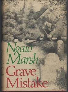 Grave Mistake Ngaio Marsh 1978 Classic English Mystery Dust Jacket Hardcover - Imagen 1 de 1