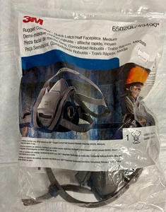 3M 6502QL 49490 Schnellverschluss robust Komfort halbes Gesicht Medium - Bild 1 von 8