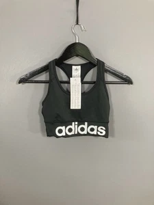 ADIDAS Sports Bra - Size XS - Black - New With Tags - Women’s - Picture 1 of 3