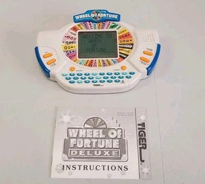 Wheel of Fortune Deluxe Handheld LCD Video Game Tiger Electronics 1999 Works - Picture 1 of 4