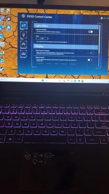 Notebook para jogos EVOO 15" 144Hz Intel i7 2.60GHz 16g Ram 256 SSD Nvidia GTX 1650 - Imagem 1 de 2