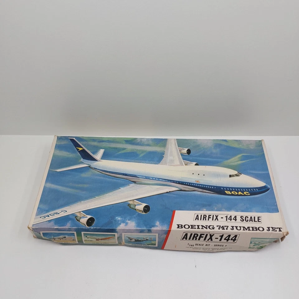 1/144 Airfix SK 811 maquette avion Boeing 747 Jumbo Set - Photo 1/4